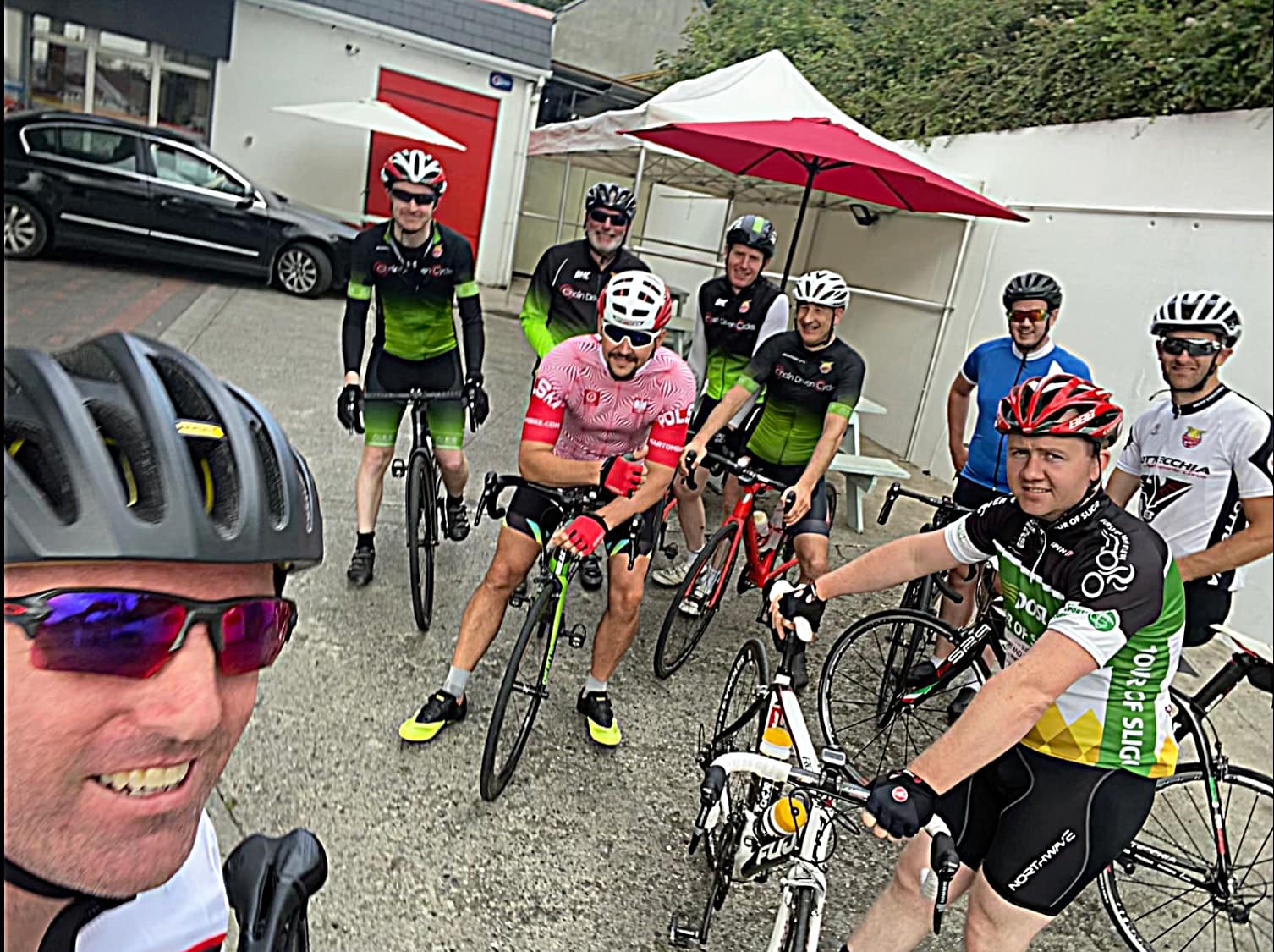 Bottecchia Cycling Club is at Feeney’s Dromore West Co. Sligo .